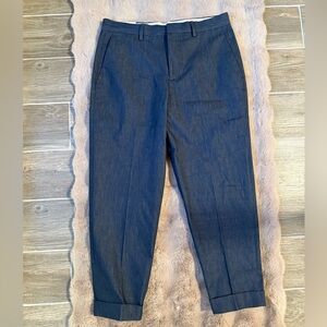 Express men’s Relaxed Tapered Dark Blue Dress Pant, NWT, 30 x 30